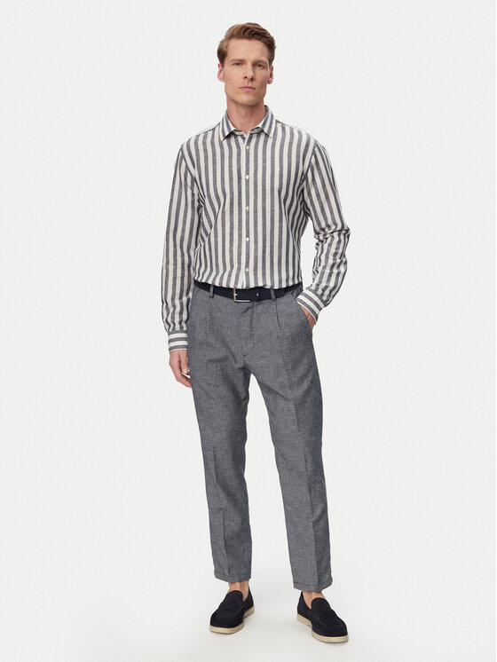 JOOP! JOOP! Cămașă Pit1 30102693 Bleumarin Slim Fit