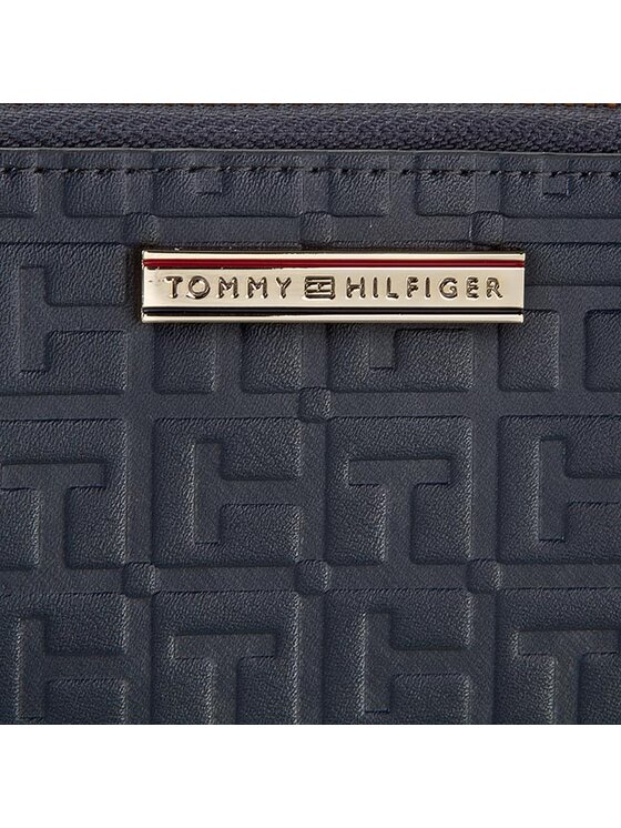 Tommy Hilfiger Tommy Hilfiger Μεγάλο Πορτοφόλι Γυναικείο Trisha Large Z/A Wallet AW0AW00806 Σκούρο μπλε