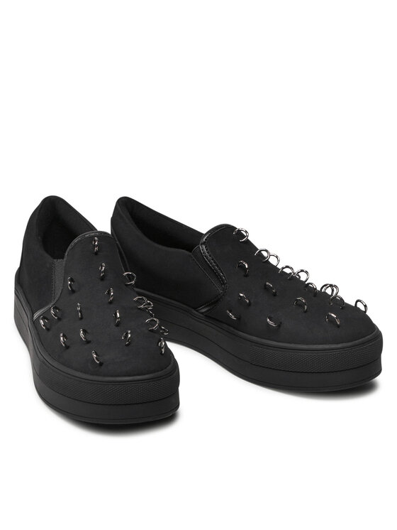 Jenny Fairy Jenny Fairy Sneakers aus Stoff WS5699-05 Schwarz