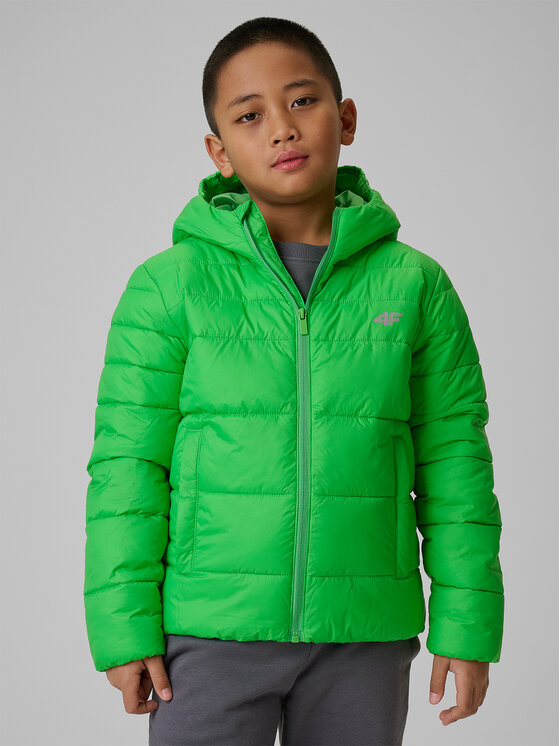 4F 4F Kurtka puchowa OUTERWEAR Zielony Regular Fit