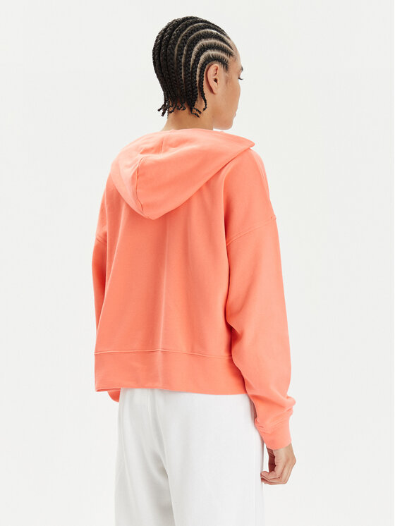 4F 4F Majica dugih rukava 4FWSS24TSWSF1003 Narančasta Loose Fit