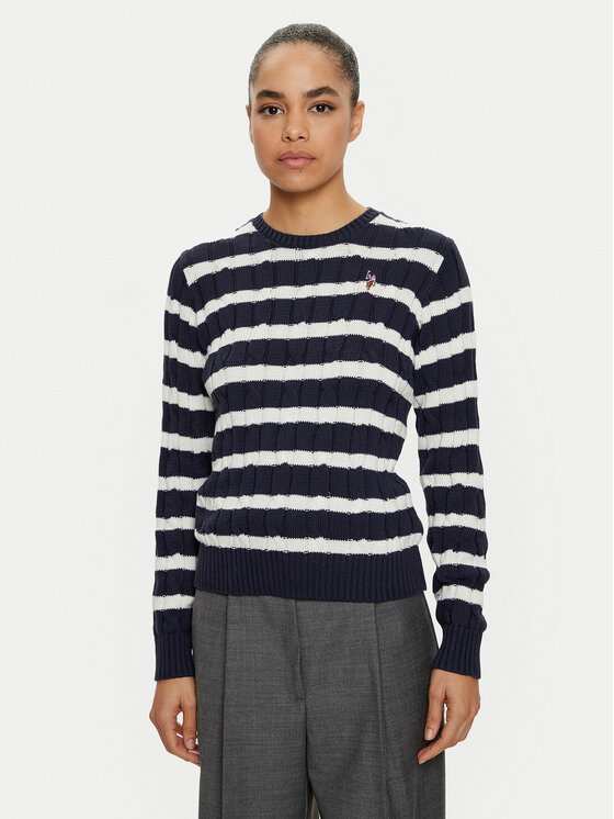 U.S. Polo Assn. U.S. Polo Assn. Sweater WUP0726 Sötétkék Regular Fit