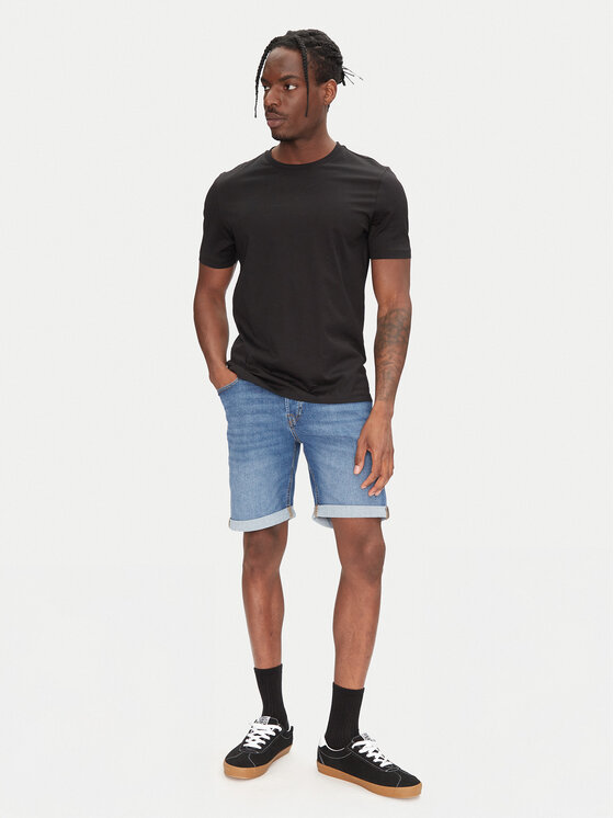 Jack&Jones Jack&Jones Джинсові шорти Rick 12269499 Голубий Regular Fit