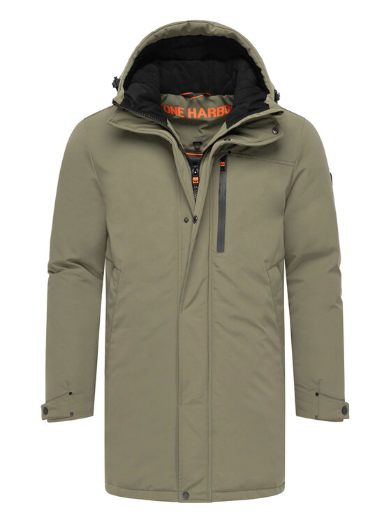Stone Harbour Stone Harbour Kurtka zimowa Phinoo Zielony Regular Fit