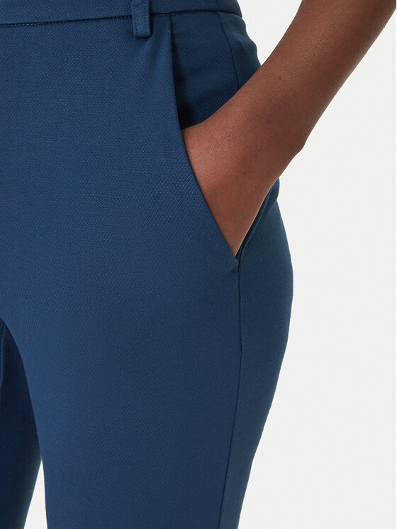 Patrizia Pepe Patrizia Pepe Riidest püksid 8P082/ A715 Sinine Slim Fit