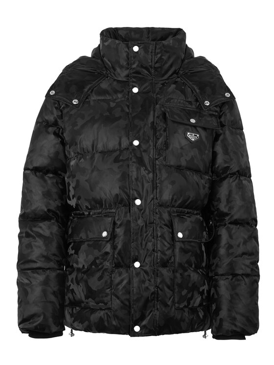 PHILIPP PLEIN PHILIPP PLEIN Zimní bunda 28621 Černá Regular Fit