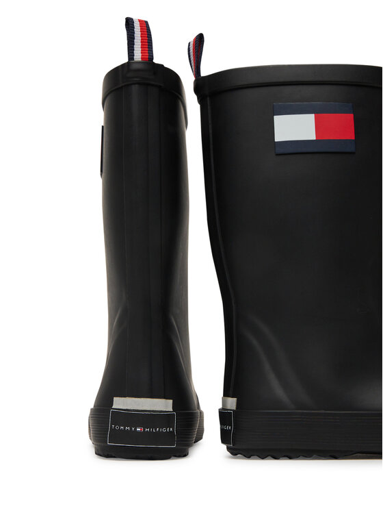 Tommy Hilfiger Tommy Hilfiger Гумени ботуши T3XC-33923-0047 M Черен