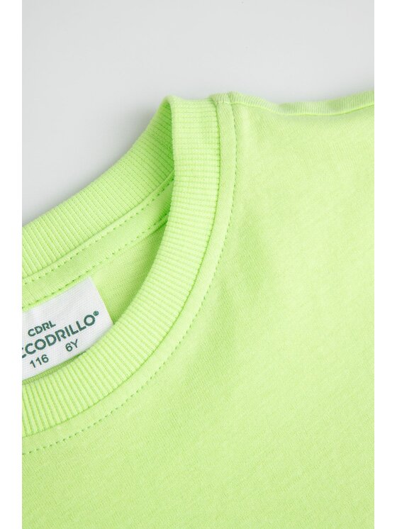 Coccodrillo Coccodrillo T-Shirt ZC6143203GBK-030 Żółty Regular Fit