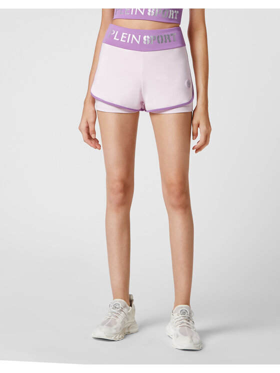 Plein Sport Plein Sport Pantaloncini 2107 Viola Active Fit