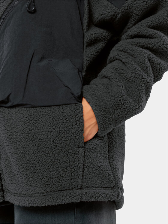 Jack Wolfskin Jack Wolfskin Felpa di pile Maarweg Jkt 1711241 Grigio Regular Fit