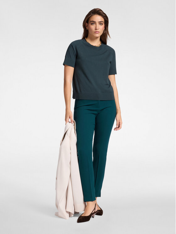 Elena Mirò Elena Mirò Maglione M580Z000721N035 Verde Regular Fit