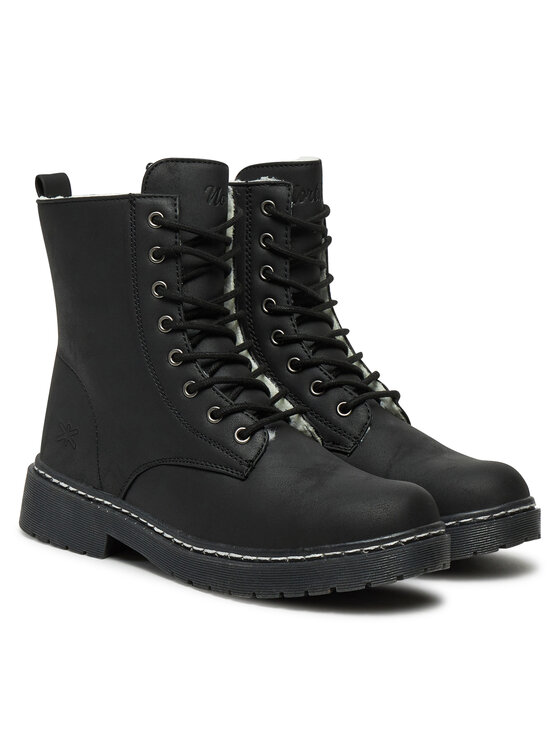 Mjuka Mjuka Planinarske cipele NNEPE301I Crna