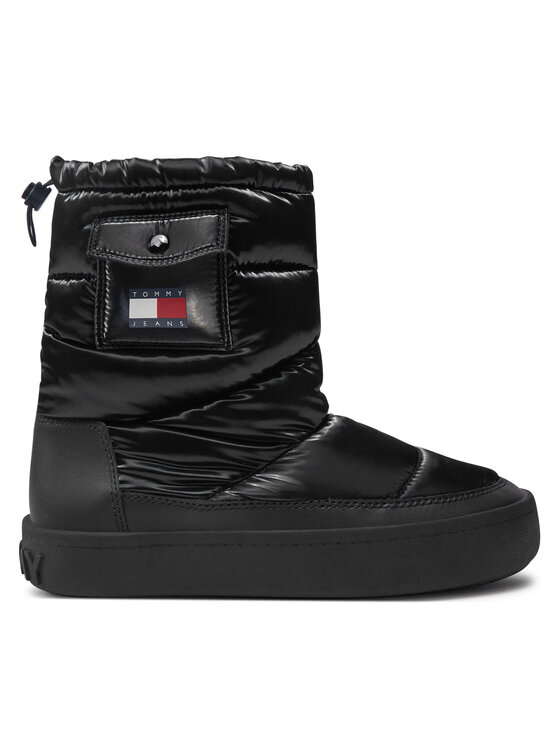 Tommy Jeans Tommy Jeans Μπότες Χιονιού EN0EN02642 Μαύρο