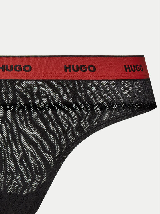 HUGO Hugo Set od 3 para klasičnih gaćica 50523826 Crna