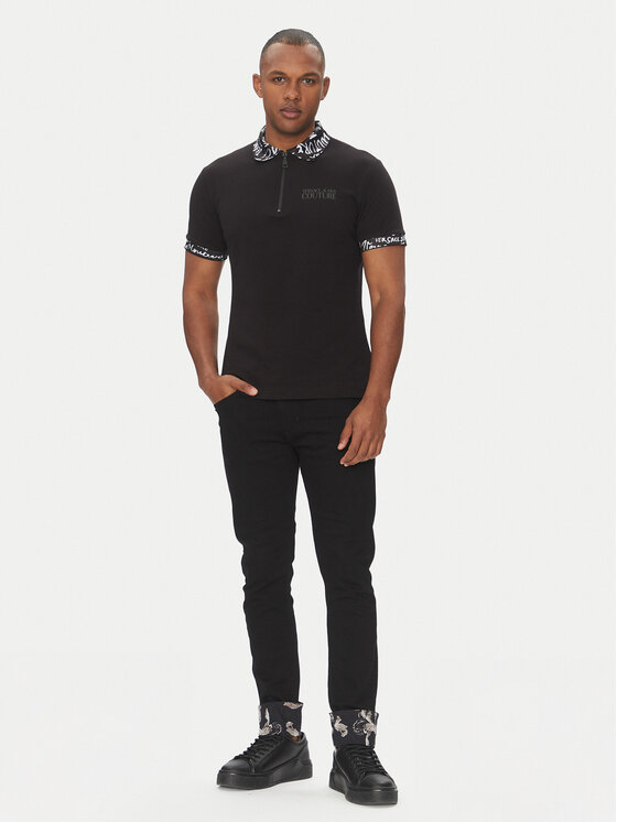 Versace Jeans Couture Versace Jeans Couture Traperice 78GAB5DC Crna Slim Fit
