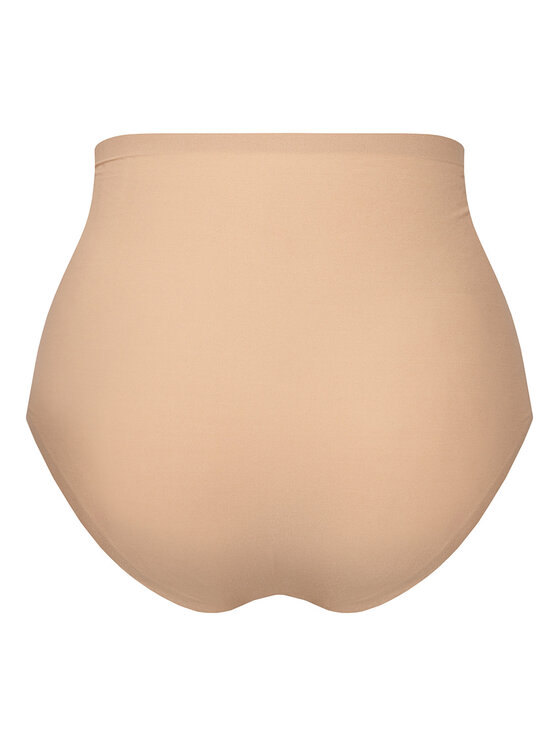 Chantelle Chantelle Klasikinės kelnaitės aukštu juosmeniu Soft Stretch Plus Size C11370 Smėlio