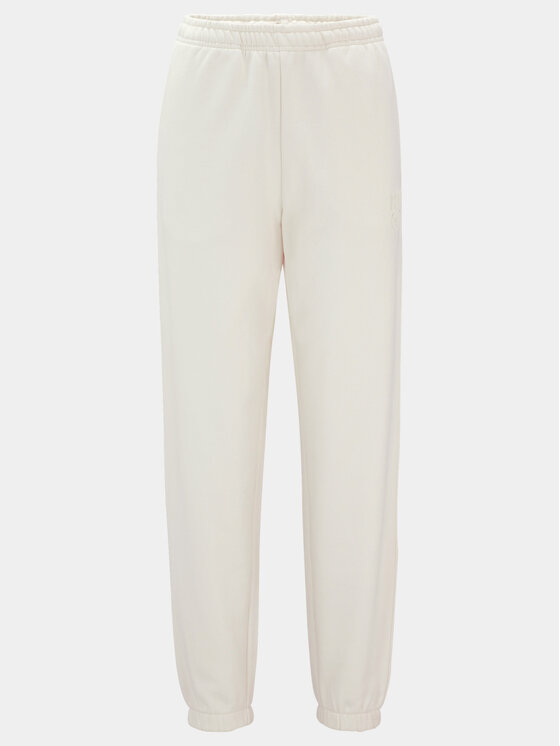 HUGO Hugo Spodnie dresowe 50500460 Biały Relaxed Fit