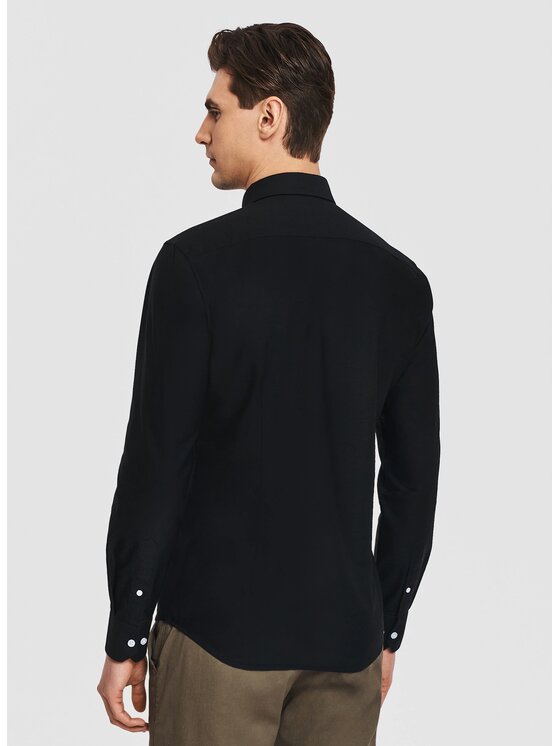 Pako Lorente Pako Lorente Koszula P26SN-1X-020 Czarny Slim Fit