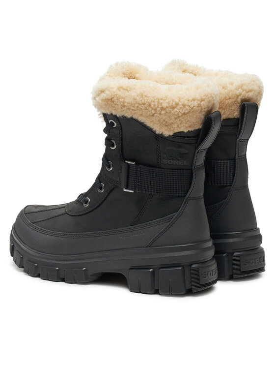 Sorel Sorel Čizme za snijeg Torino V Parc Wp Outdry 2106721010 Crna