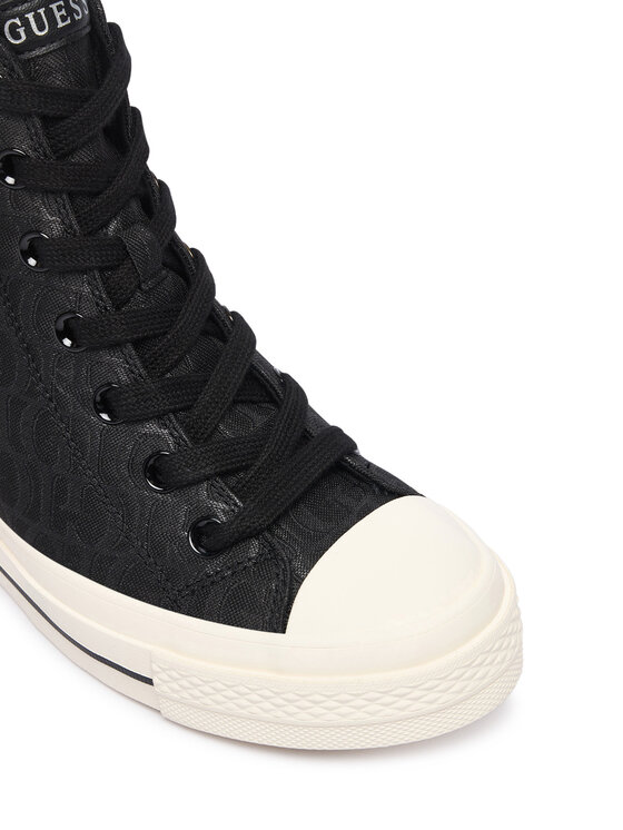 Guess Guess Sneakers aus Stoff FLTSUN FAL12 Schwarz