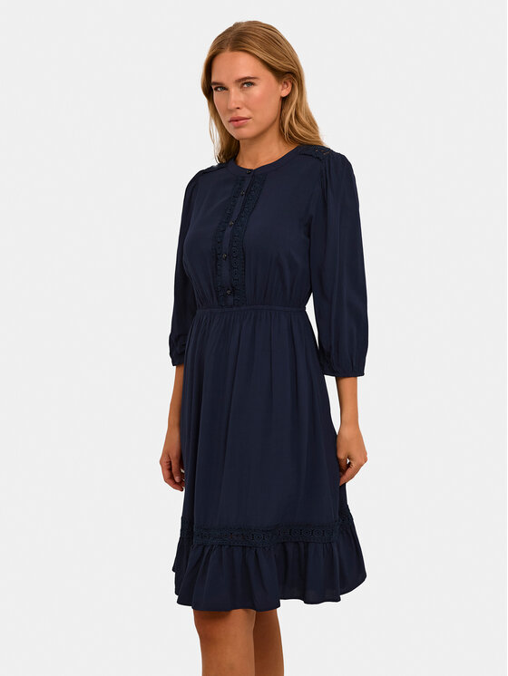 Kaffe Kaffe Suvekleit Freya 10507544 Tumesinine Regular Fit