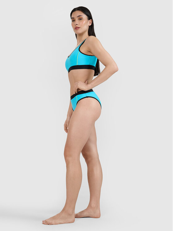 4F 4F Dół od bikini CHILLY WAVES Niebieski