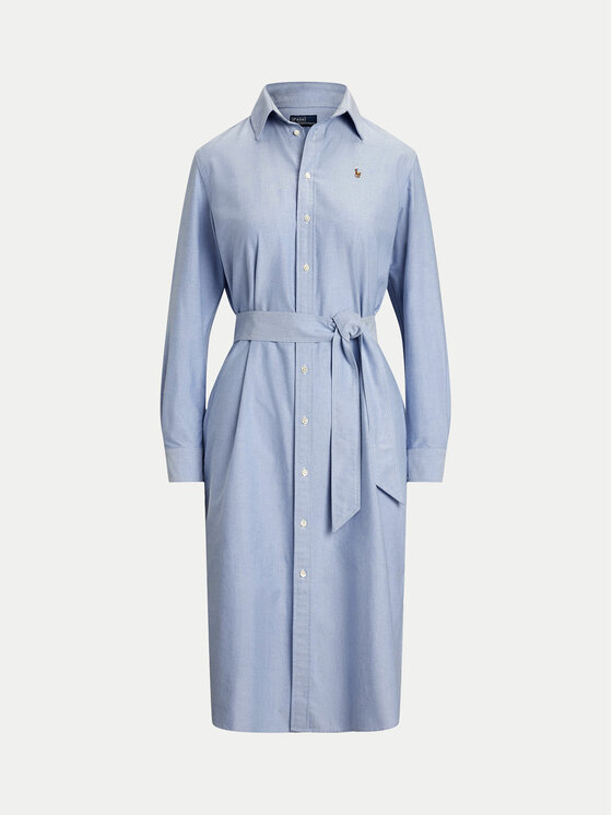 Polo Ralph Lauren Polo Ralph Lauren Сукня-сорочка 211928804002 Голубий Straight Fit