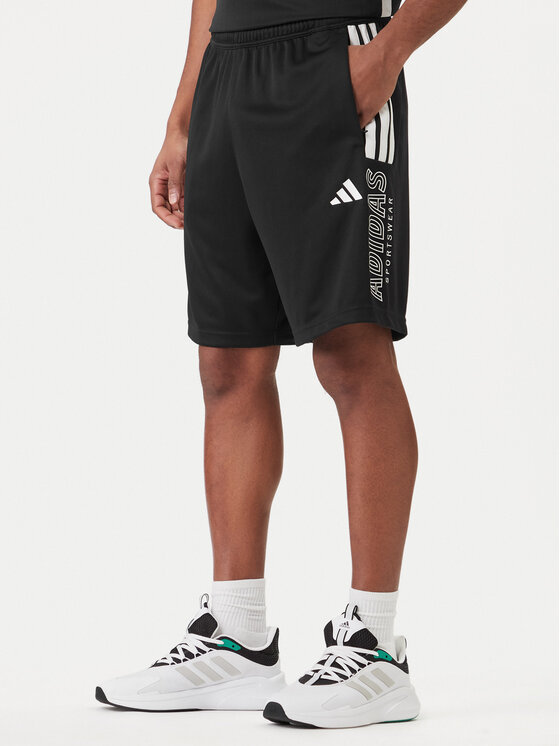 adidas adidas Pantaloncini sportivi Tiro Wordmark JC9409 Nero Regular Fit