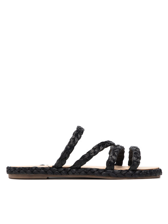 Espadrile Manebi Rope Sandals S 3.7 Y0 Black Raffia Rope