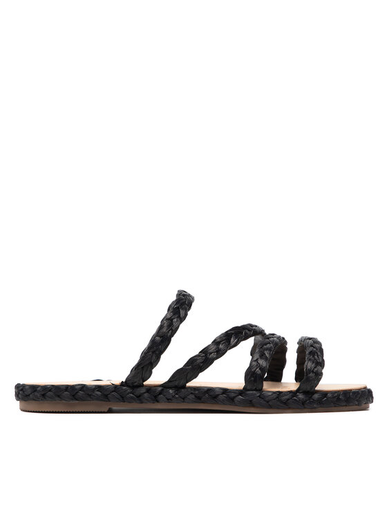 Manebi Manebi Еспадрили Rope Sandals S 3.7 Y0 Черен