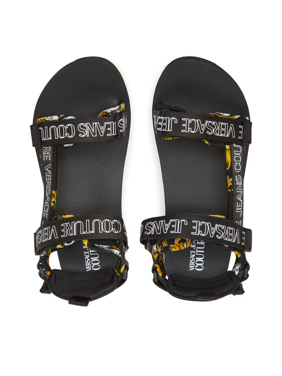 Versace Jeans Couture Versace Jeans Couture Сандали 78YA3S7B Черен