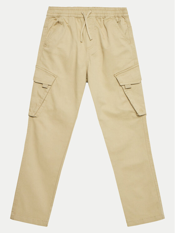 United Colors Of Benetton United Colors Of Benetton Riidest püksid 4HM6YF00M Beež Regular Fit