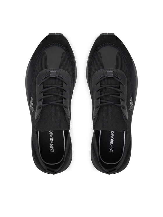 Emporio Armani Emporio Armani Tenisice X4X659 XR105 Crna