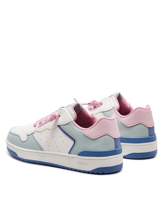 Geox Geox Sneakersy J Washiba Girl J36HXD 054FU C0130 D Bílá