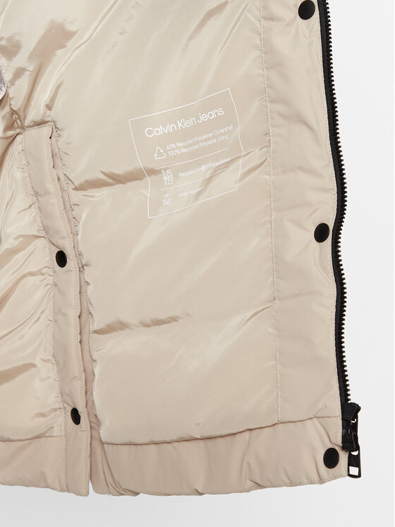 Calvin Klein Jeans Calvin Klein Jeans Daunenjacke J20J221897 Beige Regular Fit
