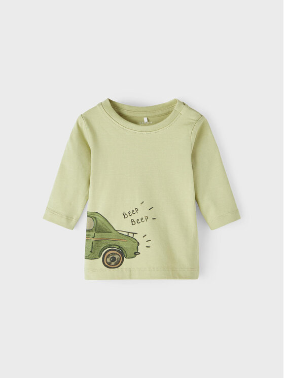 NAME IT NAME IT Majica 13219474 Zelena Regular Fit