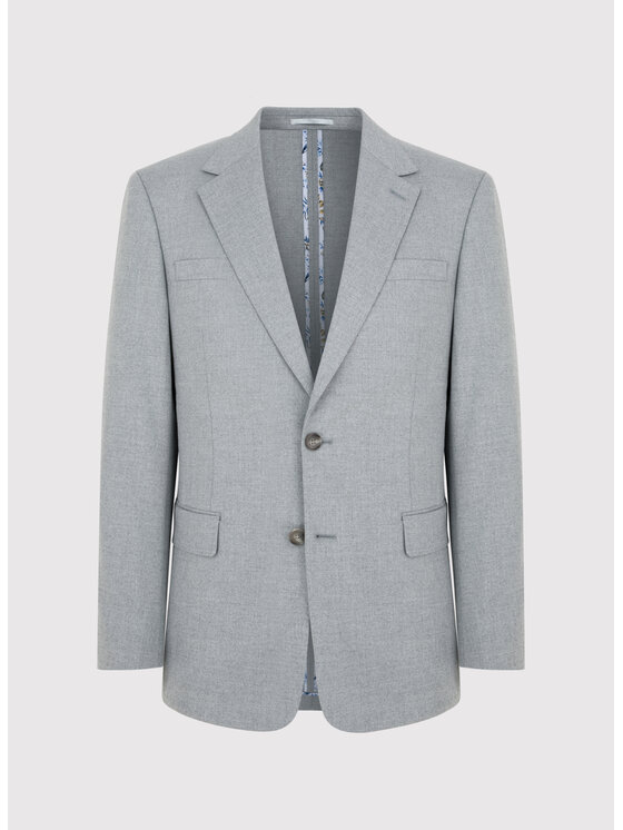 Pako Lorente Pako Lorente Marynarka P24WF-3X-013 Szary Slim Fit