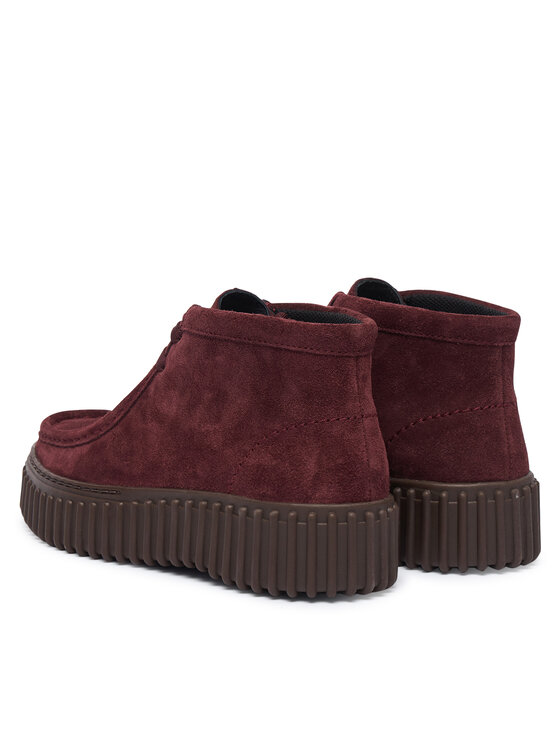 Clarks Clarks Trzewiki Torhill Moss 26329426 Bordowy