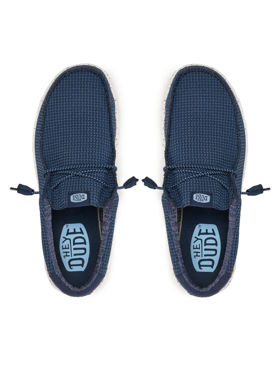 Hey Dude Hey Dude Mocassini Wally Sport Mesh 40403-410 Blu scuro