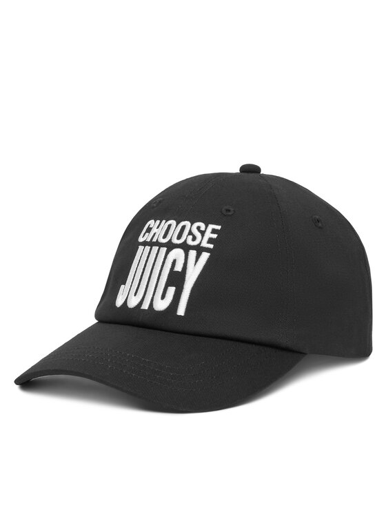 Juicy Couture Juicy Couture Czapka z daszkiem Choose JCAWH125715 Czarny
