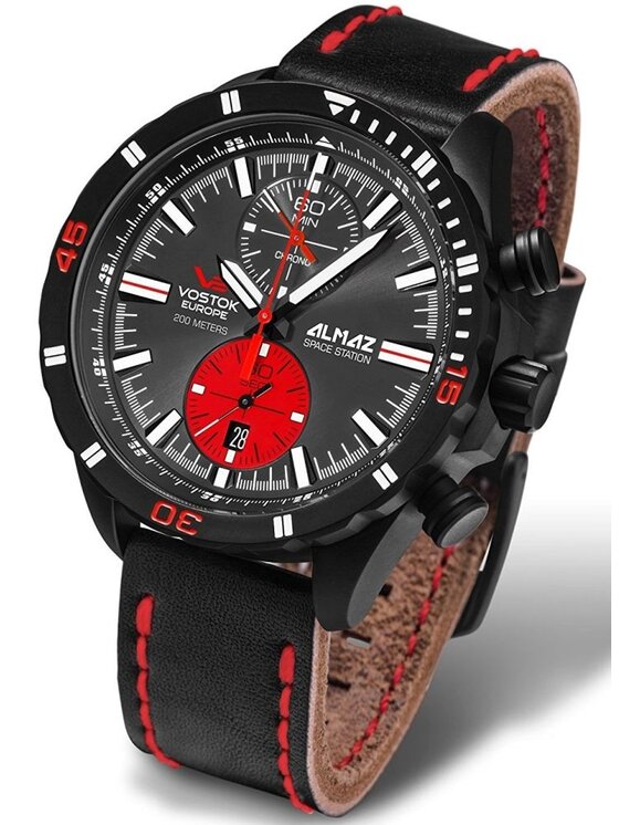Vostok Europe Vostok Europe Zegarek 6S11-320C260 Czarny