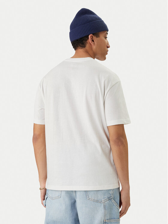 DC Shoes DC Shoes T-Shirt Manteca Tribute EDYZT04360 Biały Regular Fit