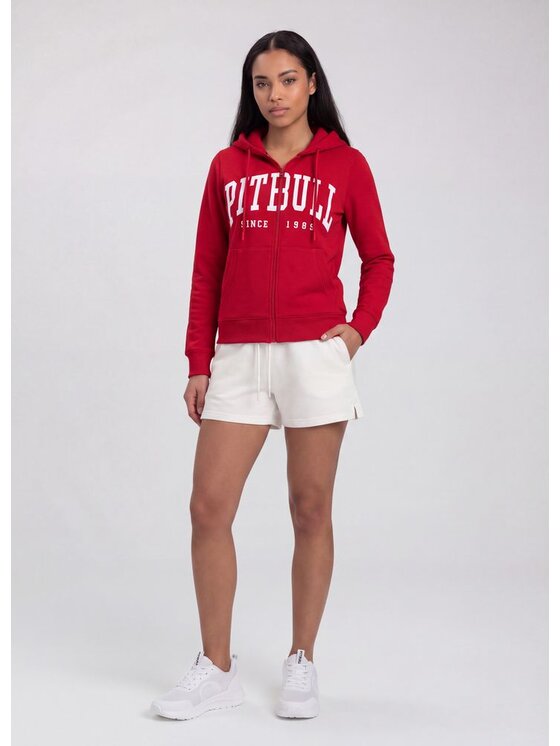 PITBULL PITBULL Bluza NORTON Czerwony Regular Fit