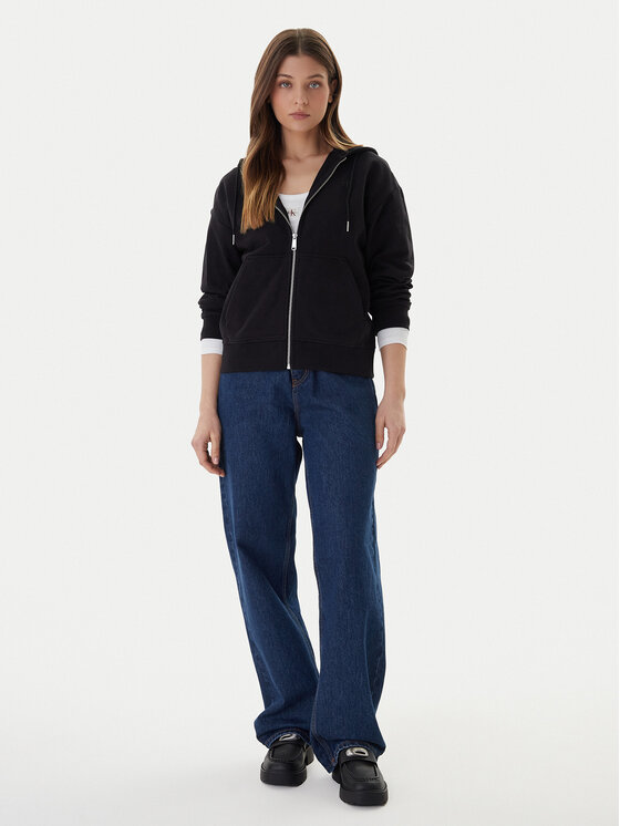 Calvin Klein Jeans Calvin Klein Jeans Felpa Archive Logo LV047B237G Nero Regular Fit