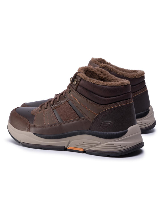 Skechers Skechers Trzewiki Voren 66199/BRN Brązowy