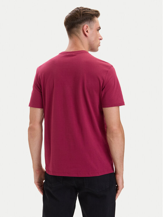 Calvin Klein Calvin Klein T-Shirt Logo 30s LV04LD230G Tmavě červená Regular Fit
