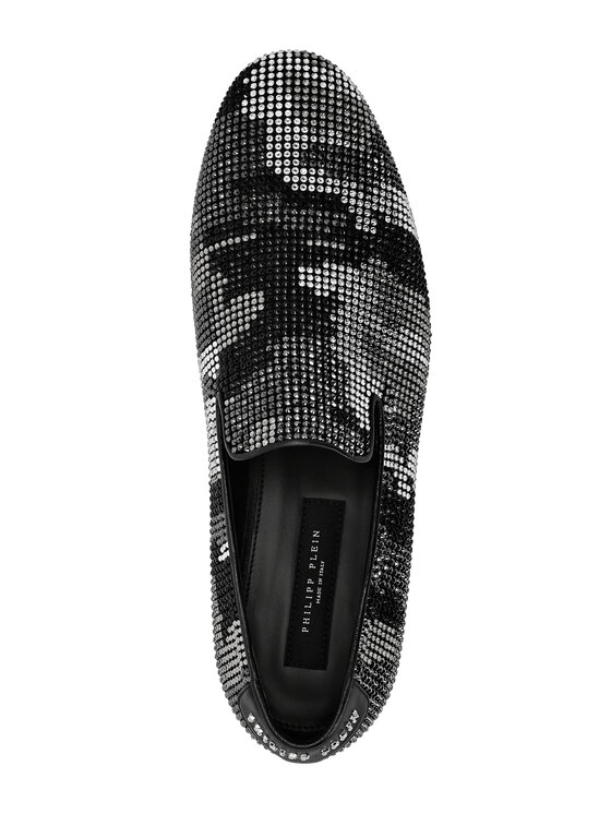 PHILIPP PLEIN PHILIPP PLEIN Mokasíny 11423 Stříbrná