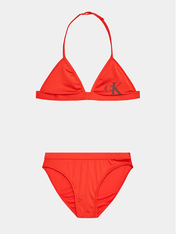 Calvin Klein Swimwear Costum de baie KY0KY00028 Roșu