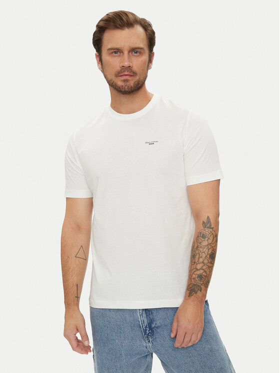 Marc O'Polo Denim T-shirt B61 2021 51060 Écru