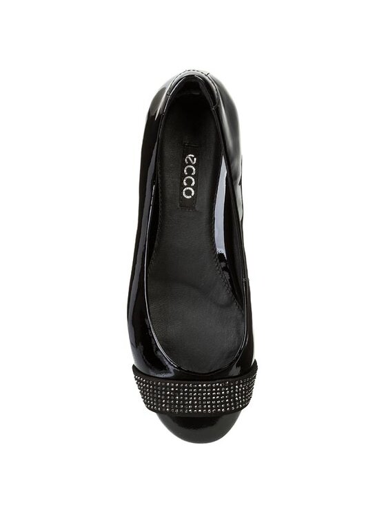 ECCO Baleriny Owando 35624304001 Czarny Modivo.pl